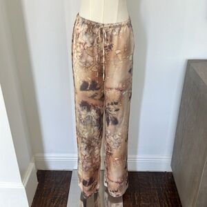 Zara silk pants NWT